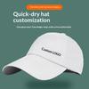 High-end Quick-Drying Custom Logo Embroidery Baseball Cap 6-Panel Unisex Adjustable Golf Outdoor Sports Summer Work Cap
