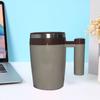 Электрическая кружка для помешивания кофе с зарядкой через USB, 380 мл, магнитная кружка для помешивания кофе, автоматическая вращающаяся металлическая кружка для смешивания для домашнего офиса