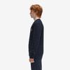FRED PERRY [Club House] Tennis Badge Cable Knit - Navy Afpm2531531-608