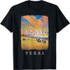 Футболка с ковбойским шармом Amarillo Texas TX SD292