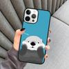 Polar Bears Otter Animal Phone Case For iPhone 17 Air 16 16e 15 13 14 Pro Max 11 12 Plus 2022 MAX Shell Cover coque
