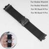 Металлический ремешок для Redmi Watch 4 5, браслет из нержавеющей стали 316L с звеньями для Xiaomi Mi Band 8 9 Pro, аксессуары для ремешка