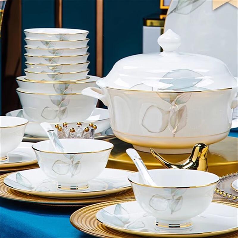Taozhi Spring's Intent Ceramic Dinnerware Set