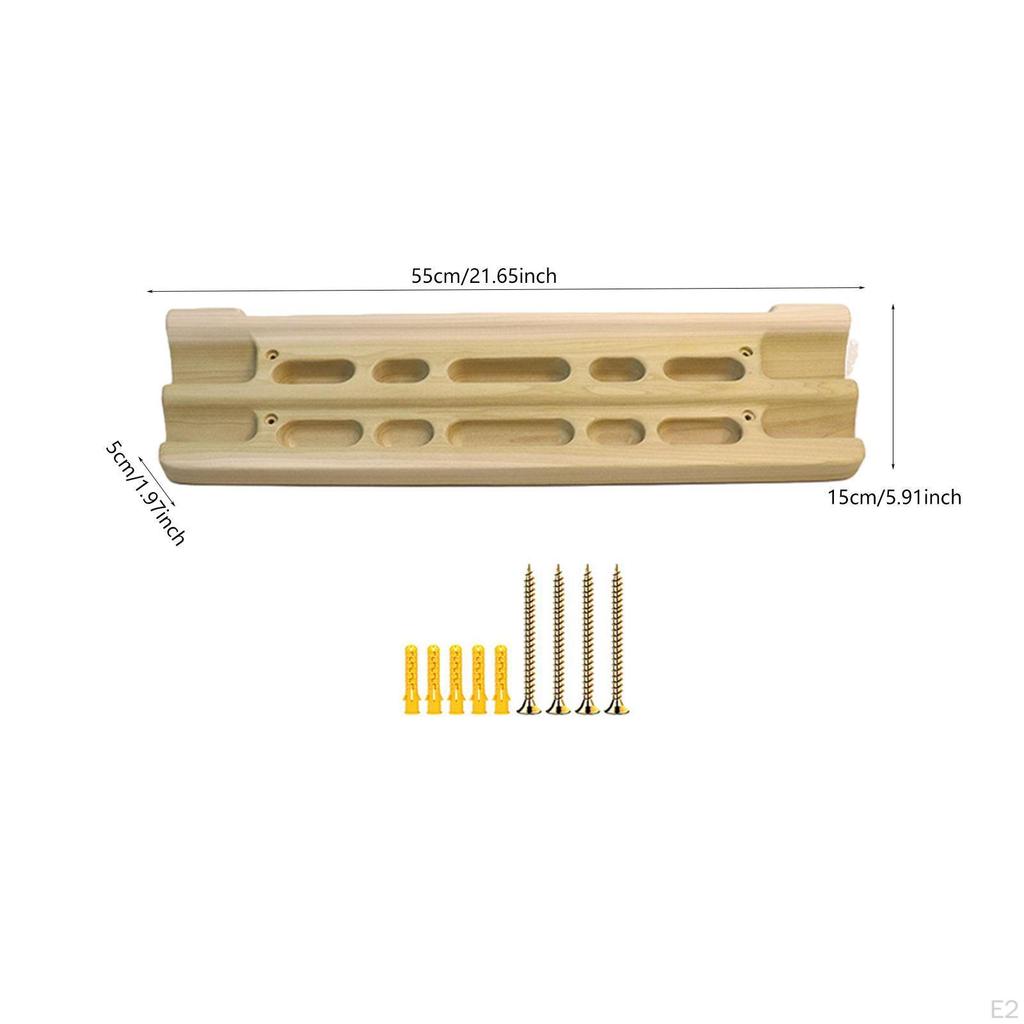 Тренировка силы пальцев на висящей доске для скалолазания Укрепите хваты Тренировки верхней части тела с