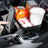 Регулируемый автомобильный подстаканник, вращающийся на 360 градусов, автомобильный столик для телефона, держатель для напитков и еды, аксессуары для автомобиля
