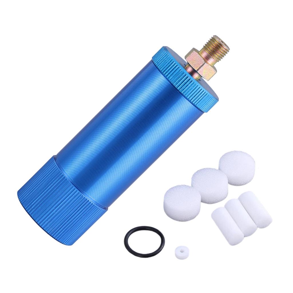 Efficient Air Compressor Filter Lightweight Air Filter Water & Oil Separator Aluminum Clean & Dry Air for Equipment