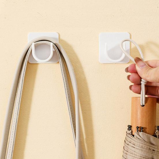 2/4/6/8/10 шт. держатель для карниза для штор без сверления настенный клей отличная липкость противоскользящий большая несущая способность ванная комната
