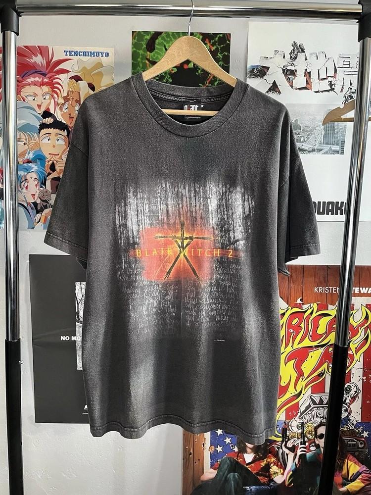 Vintage Blair Witch 2 Movie Promo Shirt Tee Y2K Band Tour A24 Horror REPRINT Unisex T-Shirt