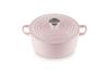 Le Creuset литой эмалированный горшок Cocotte Ronde 22 см шифон розовый газовый духовой шкаф IH совместим с японским [Авторизованный продукт]