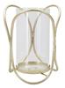 Candle Holder Glox Gold Cm Ø 16X21,5
