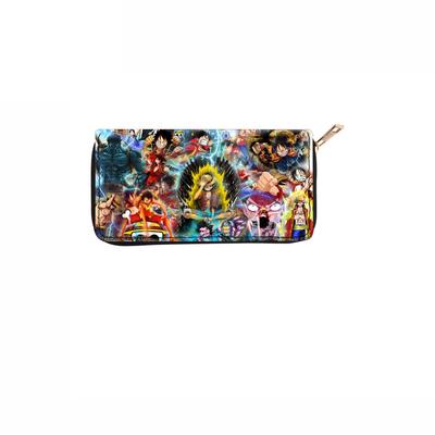 Аниме ONE PIECE кошелек с длинной молнией кошелек цифровой клатч