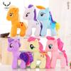 1 шт. 25 см Милая плюшевая игрушка Единорог Маленький Пони Подушка Декор Мягкая игрушка Подарок на день рождения для девочки