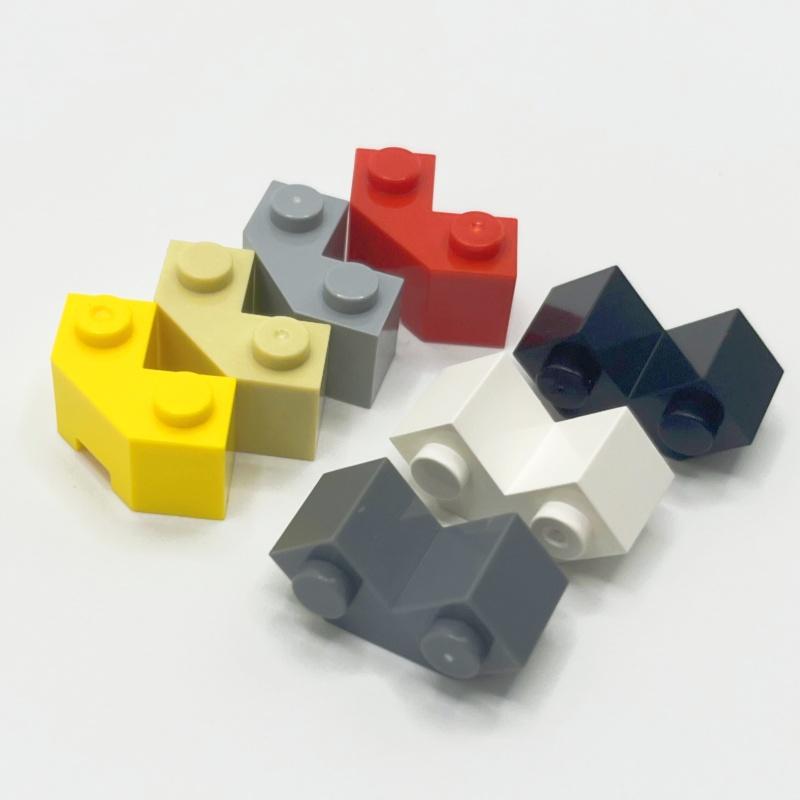 Партия 87620 Клин 2x2 Граненые Кирпичики Игрушки Для Технических Конструкций Блоки Совместимые Собираемые Частицы DIY MOC