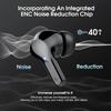 UYUXIO HiFi Stereo Earphone Wireless Earbuds with LED Display 48H Play Time Ear Buds with ENC Noise Cancelling Headphones