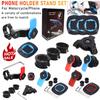 Motorcycle & Bicycle Phone Holder with Shock Absorption for Navigation