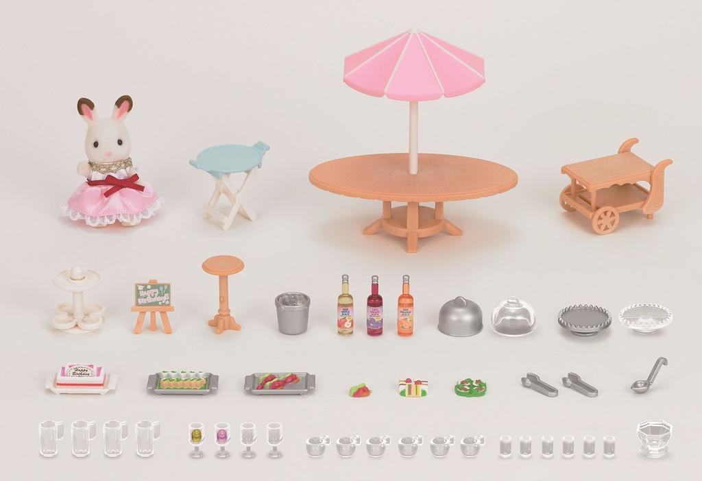 Sylvanian Families Family Trip Birthday [Seaside Party] M-02