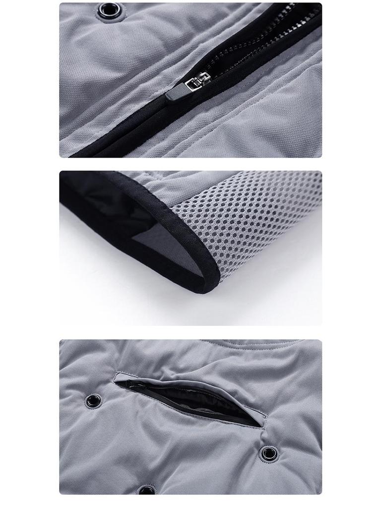 Летний охлаждающий жилет для предотвращения теплового удара на открытом воздухе: Водяное охлаждение, испарительное охлаждение для езды или строительства