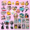 Creative Cute Anime-Style Alloy Brooch Set