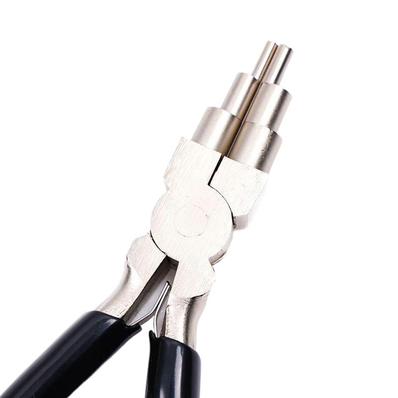 Зеленые плоскогубцы с плоскими губками, черные 6 в 1 круглогубцы для обмотки проволоки, изготовления ювелирных изделий, прочные диагональные плоскогубцы