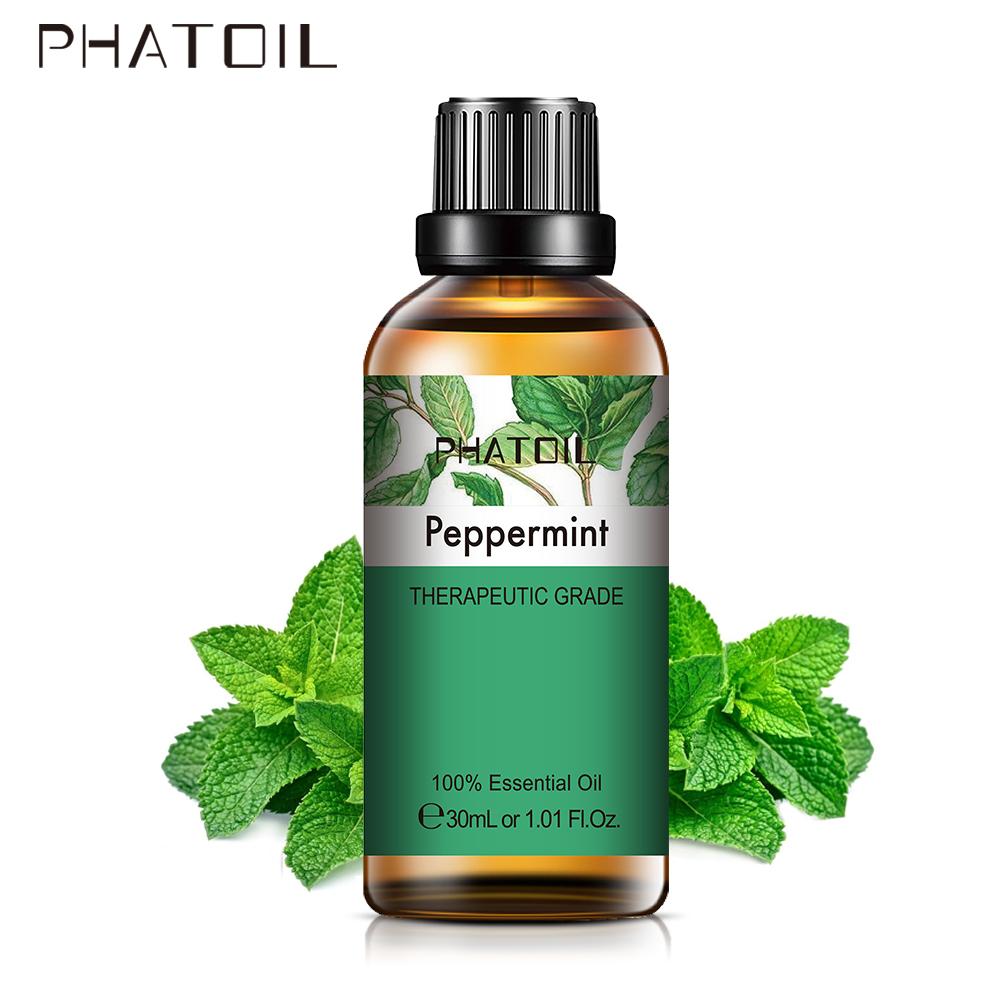 PHATOIL 30ML Eucalyptus Jasmine Rose Essential Oil for Stress Relief Skin Care Lavender Essential Oil for Dry Skin and Irritation Help Sleeping