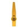 Kazoo Instrument for Music Lovers Aluminum Kazoo Kazoo Humming Whistle Instrument That Can Be Played Solo Band Party Accompaniment Whistle (Gold)