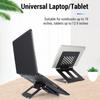 Универсальная подставка для ноутбука, планшета, регулируемая и удобная для переноски, настольная подставка для компьютера, тепло