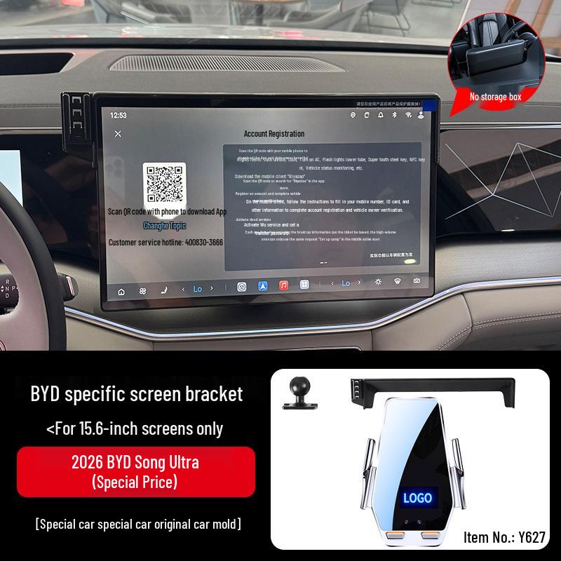 BYD Seal 06 EV/DMi Travel Edition Phone Holder for Screen Navigation