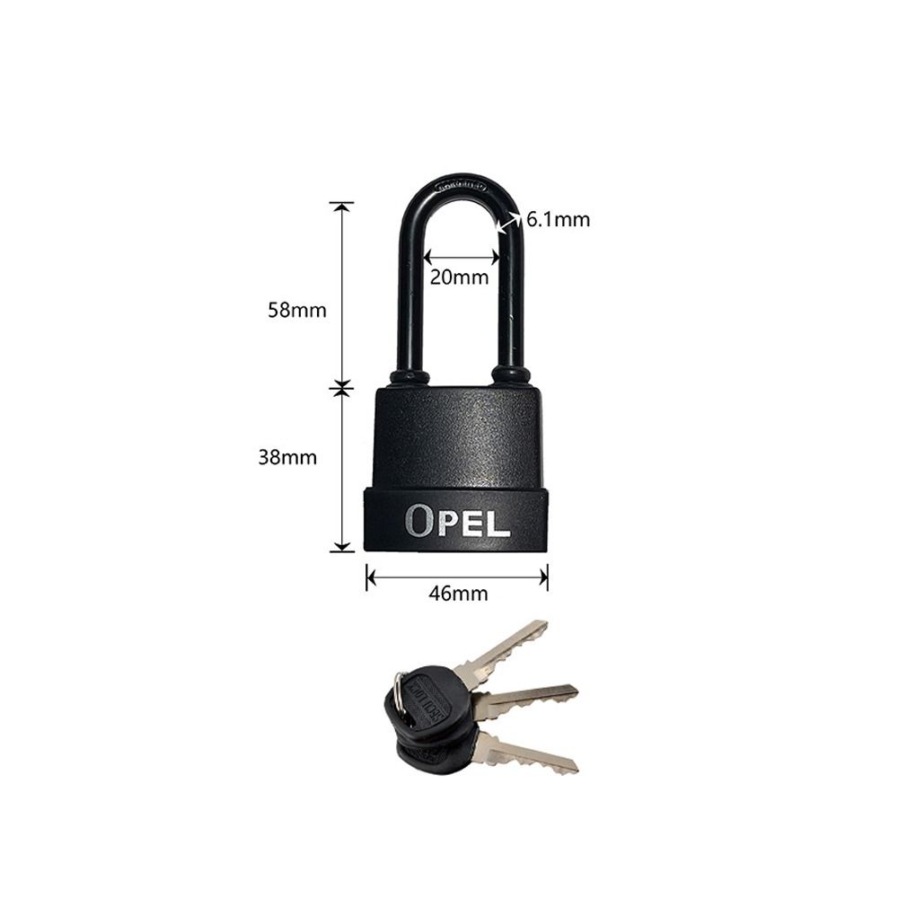 Противоугонный Водонепроницаемый Замок Защищенный от перекусывания Длинная Дужка Полезные Замки для Ворот