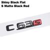 Car Tuning For Mercedes Benz AMG C Class W204 W205 C63 C63S Letter Logo 3D ABS Sticker Car Rear Trunk Emblem Nameplate Decals QX8