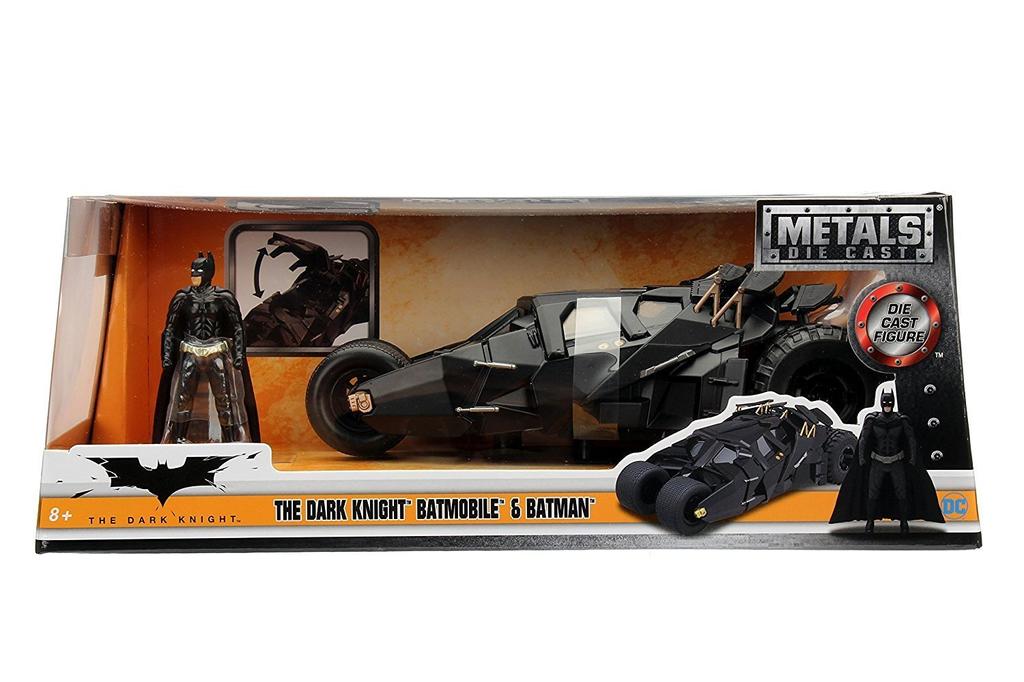 Batman Dark Knight Metals Scale Diecast Vehicle Tumbler Batman DC COMICS BATMAN THE DARK KNIGHT 2017 METALS DIE CAST BATMOBILE TUMBLER DC