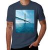 Mackinac Bridge Tshirt Mechanic Work Tee Shirt