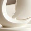Modern Sailboat Statue 3D Printed Shipping Boat Figurine for Living Room Coffee Table Office Shelf Table Centerpiece