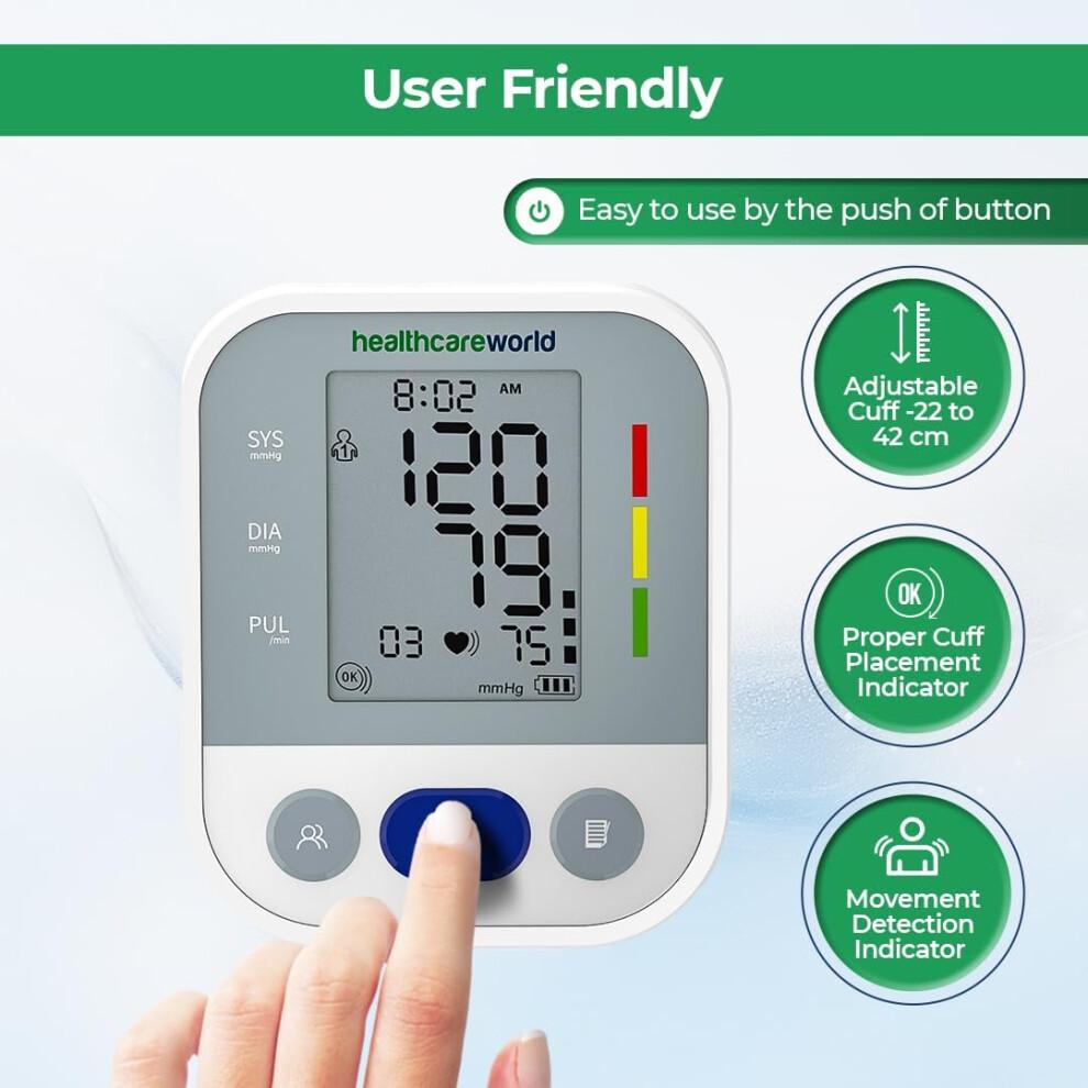 Upper Arm Digital Blood Pressure Monitor & Cuff