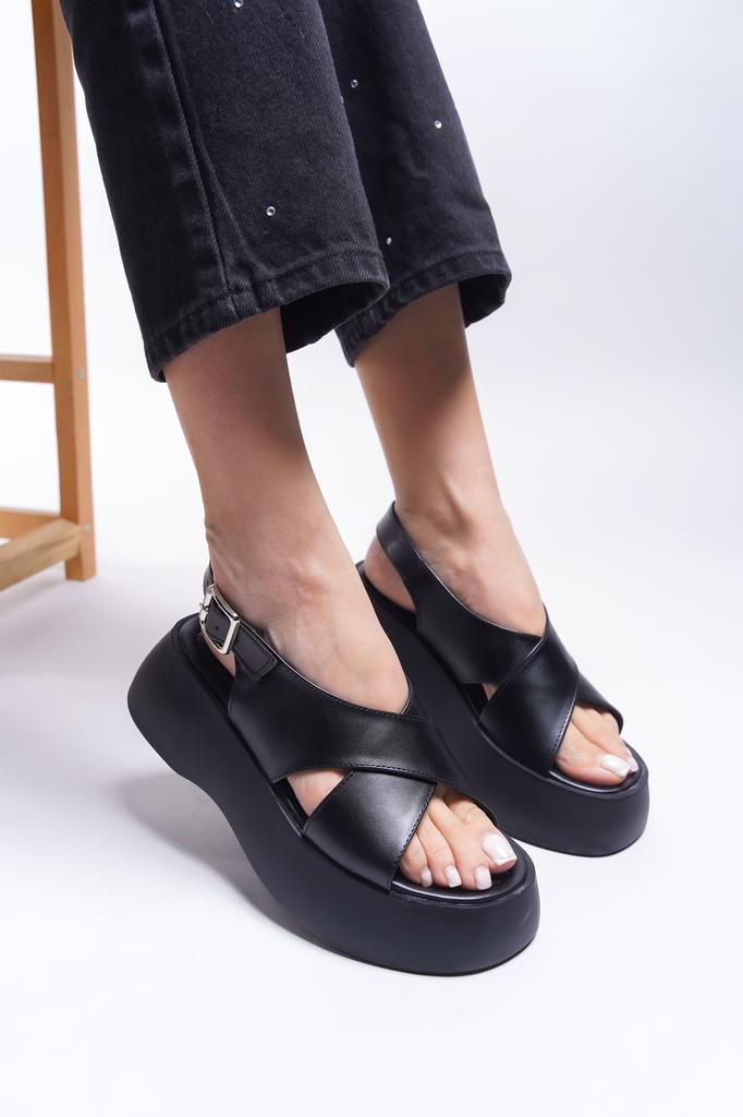 Women's Casual Sandals Jahabelle Summer Shoes 0012803 White Skin