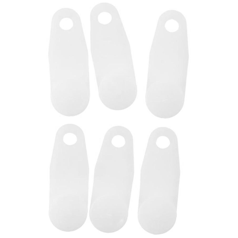 50 Pcs Plastic Curtain Track Clips Durable Drapery Hooks Easy To Use Curtain Accessories  Bedroom