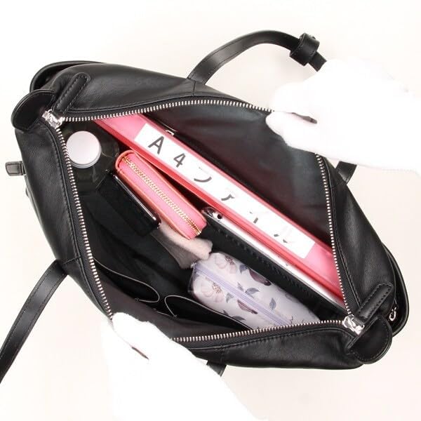 Сумка-тоут Итальянская овчина Большая сумка-тоут Серо-бежевый [Isaac] (26)