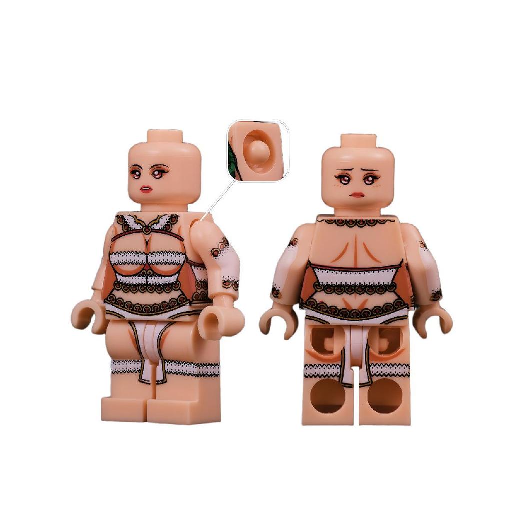 Zhang Fei Minifigure from Three Kingdoms Series, Compatible with LEGO, Romance of the Three Kingdoms Building Blocks