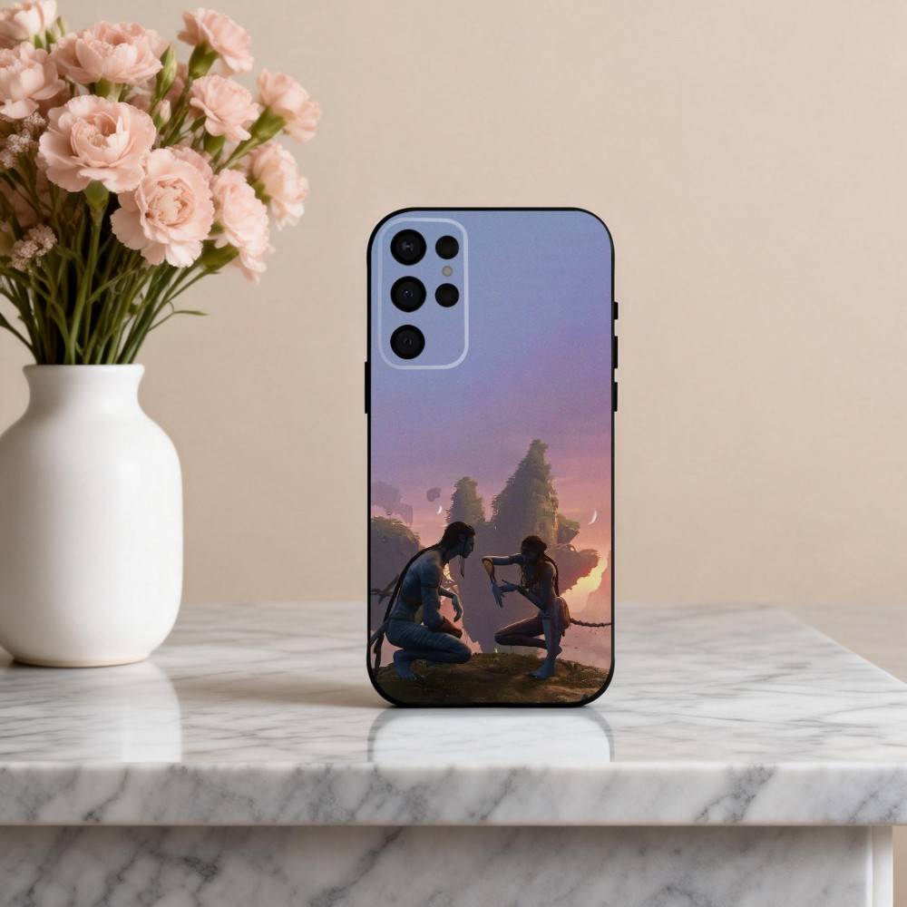 Чехол для телефона A-Avatar-r C-Cartoon-N для Samsung S25, S24, S21, S22, S23, S30, Ultra, S20, Plus, Другие, Мягкий Черный Чехол