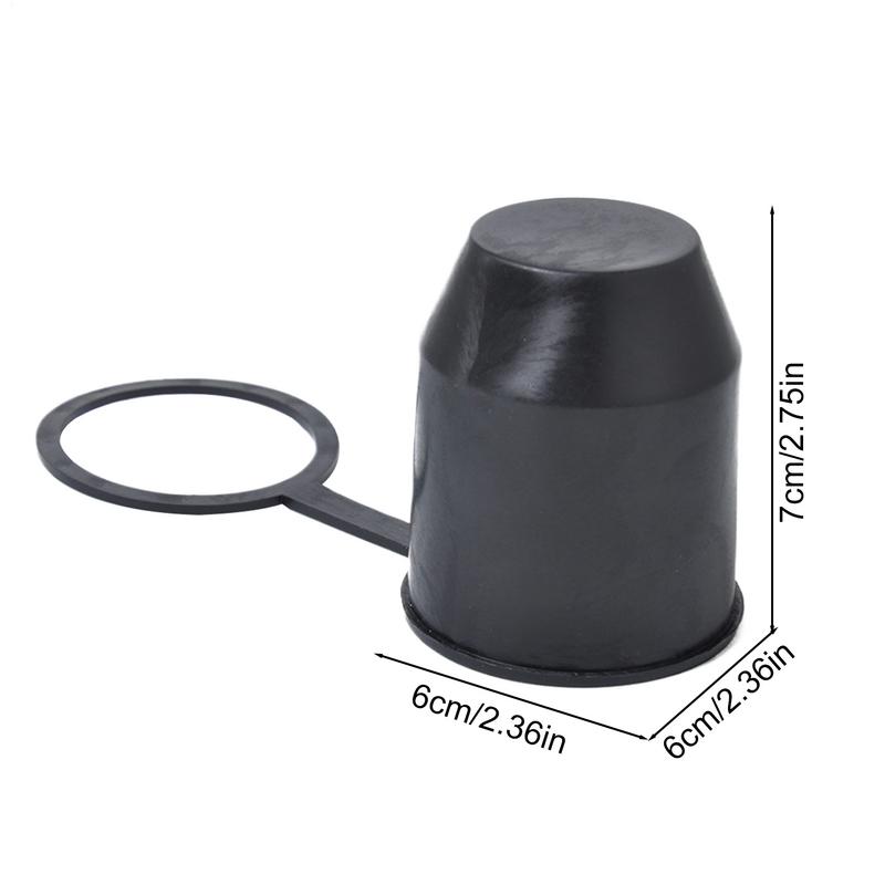 Накладка на фаркоп Защитная крышка для фаркопа Защитный колпачок для фаркопа Защита шара фаркопа с крючком Запасная крышка для шара фаркопа