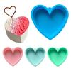 Heart Shaped Cake Mold Nonstick Silicone Baking Ice Cream Pudding Mousse