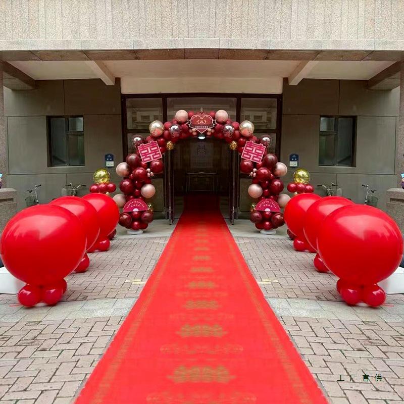 Outdoor Wedding Sky Explosion Balloons Set: Helium Balloons with Complete Assembly Tools for Hotels and Bridal Events