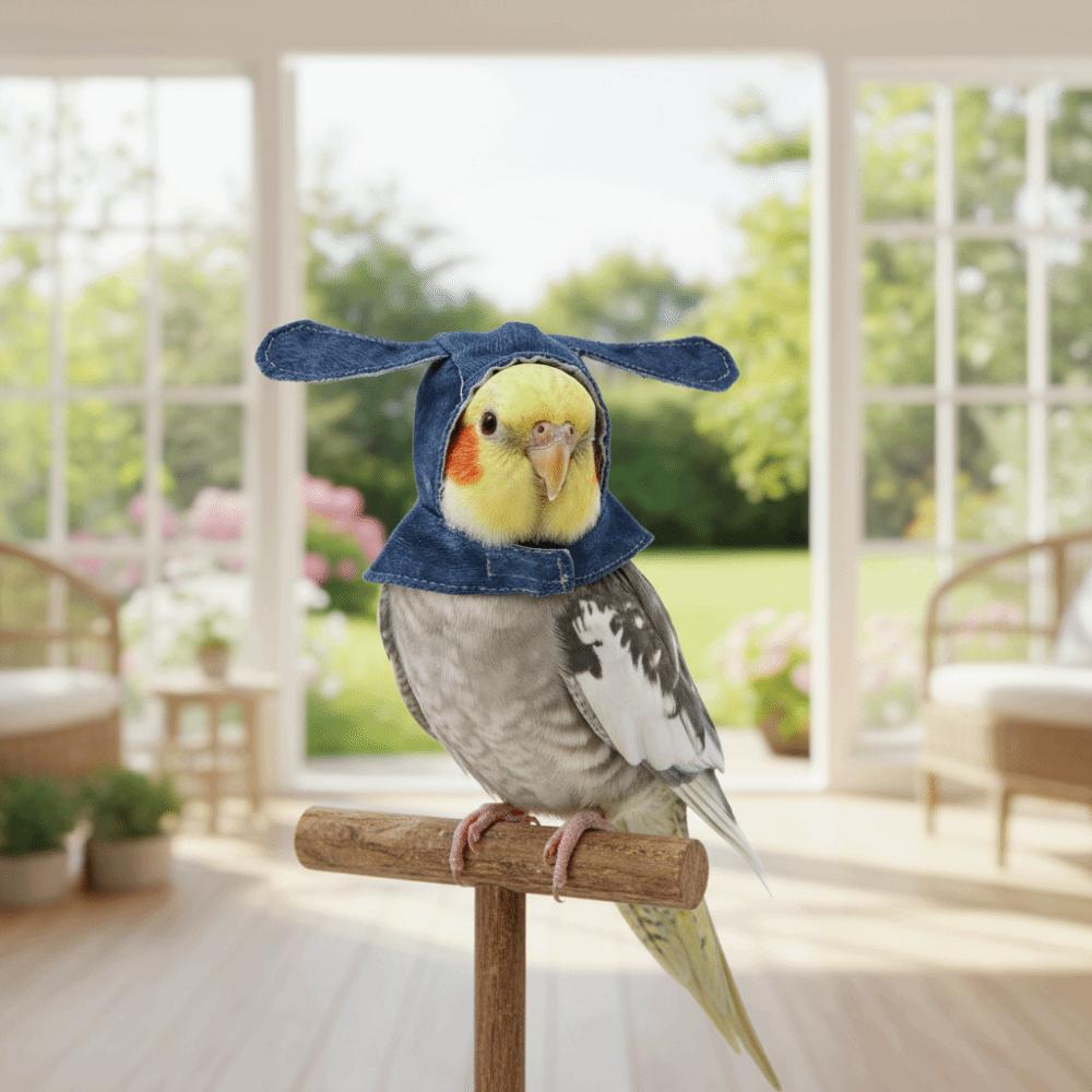 Windproof Parrot Cloak Cozy Bird Flight Cap Cute Bird Role Play Clothes Cosplay