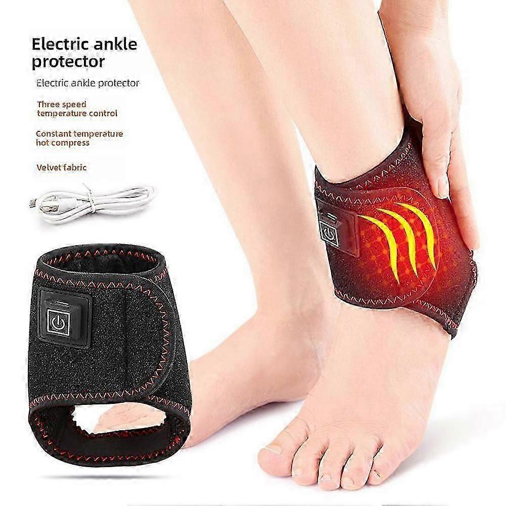 Electric Heating Foot Guard - Adjustable Temperature Ankle Warmer