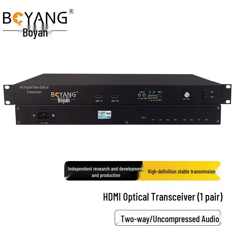 BOYANG HDMI & Multi-Service Fiber Optic Transceivers