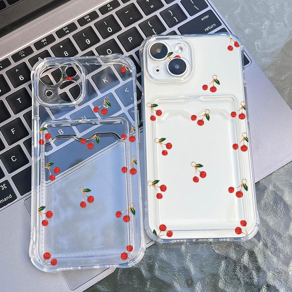 Чехол-карточка для iPhone 11 13 XR 15 14 Pro Max iPhone 12 16 7 8 Plus XS Max Samsung S24 S23 A15 A55 A05 A54 Redmi 12 13C 13 9 с защитой от мультфильмов