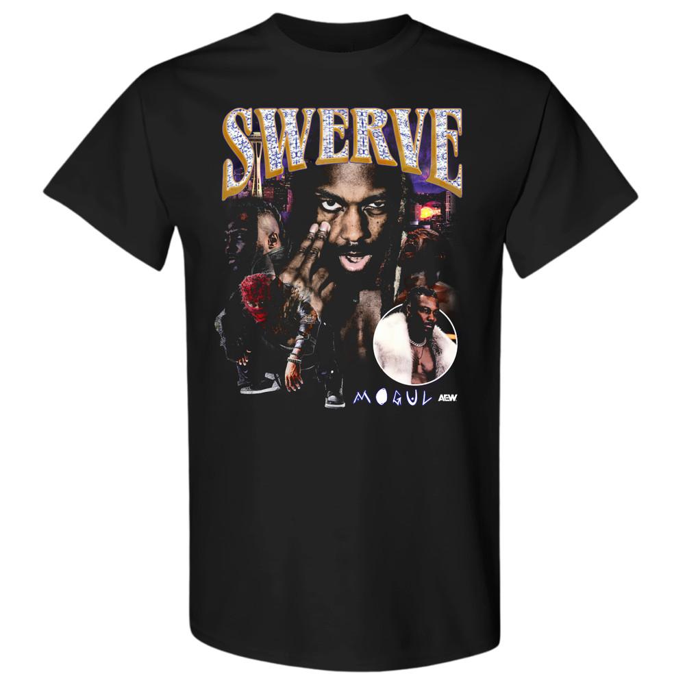 SWERVE STRICKLAND KILLSHOT AEW Официальная футболка Унисекс футболка