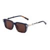 Retro Sunglasses Men'S Steampunk Style Square Sunglasses Fashion Small Frame Glasses Trendy Cool Shades