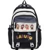 School Bag Backpack Student Labubu Backpack, Cute School Bag, Large Capacity, Light Weight, Children's Backpack