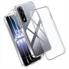 Для OnePlus Nord 5 5G Чехол TPU Прозрачный Чехол для телефона+2 шт. Защитная пленка для экрана из закаленного стекла 2.5D с дугообразным краем