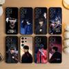 Чехол для телефона Faker для Samsung S26, S25, S24, S23, S22, S21, S20, S30, Ultra, Plus, Fe, Note, 5G Черный